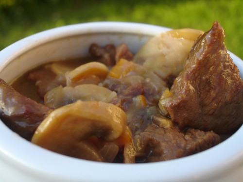 Dundee stew (ragoût écossais à la marmelade d'orange)