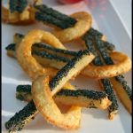 Cheese straws (allumettes au fromage)