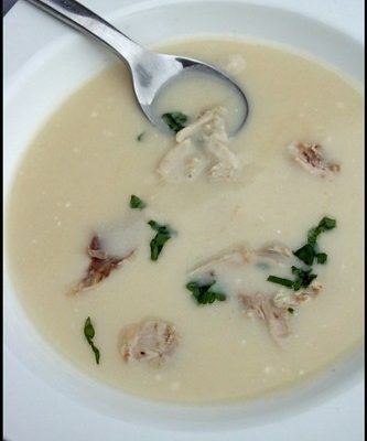 chicken soup (soupe de poulet)