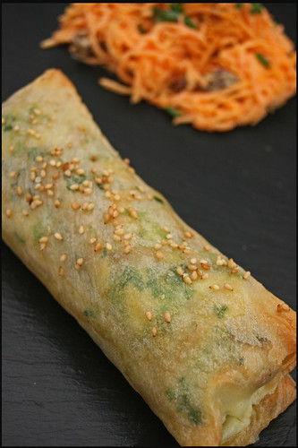 Spring roll au poulet