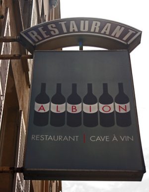 Restaurant Albion à Paris