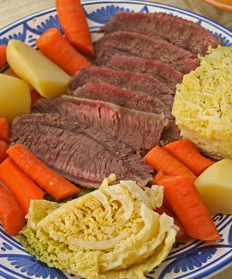 Corned beef (boeuf salé irlandais)
