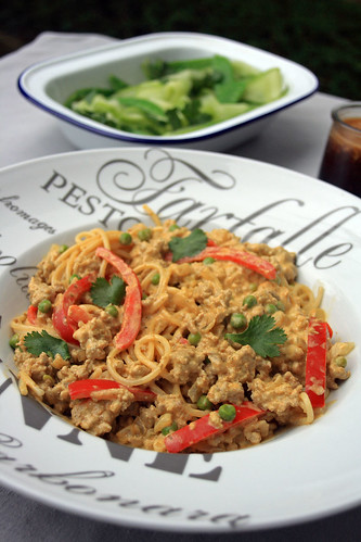 Spaghetti bolognaise thai
